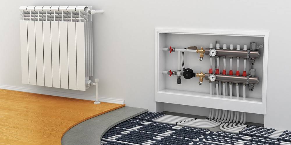 Underfloor heating installation Groningen